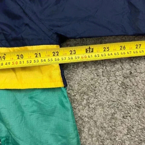 Vintage 90s Wind  River Retro Neon Colour Block Wind Breaker Men's Size M-L - Picture 15 of 16
